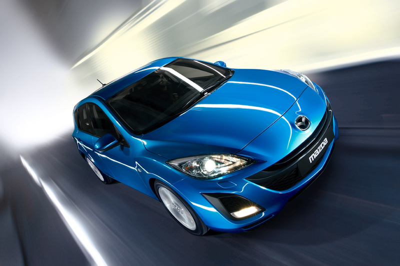 Illustration for article titled 2010 Mazda3 Hatchback Shows Off Sexy New Rear Live In Bologna